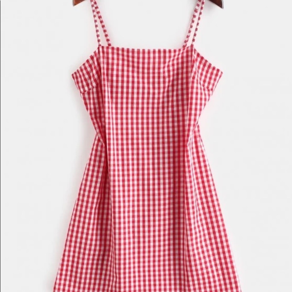 NEW!!! With tags. Red and white dress! Very cute!